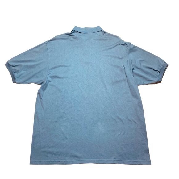 Vintage Jerzees Poker Cards Polo Shirt Studded Embellished Blue Sz XL - Picture 3 of 9